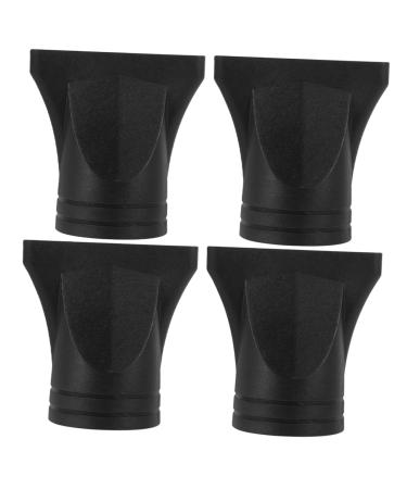 VINTORKY 4pcs Hair Dryer Accessories Dryer Parts Hair Dryer Attachment Hair Dryer Nozzle Black Plastic