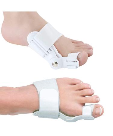 JYCCH Corrector Big Toe Straightener for Crooked Toes for Women Pedic Corrector Splint Brace for Men Day Night Use