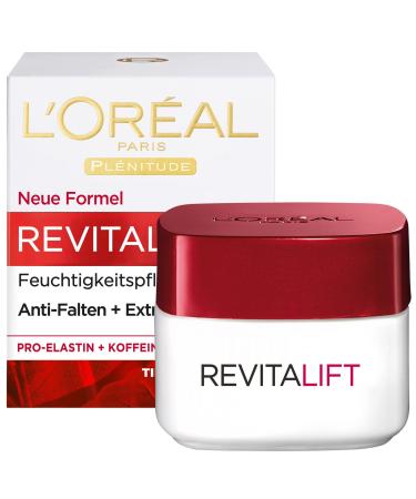 L'Or al paris anti-aging eye care for a tight eye area against dark circles and tear bags with an invigorating caffeine and pro-elastin Revitalift 1 x 15 ml |15 ml (1 Pack)