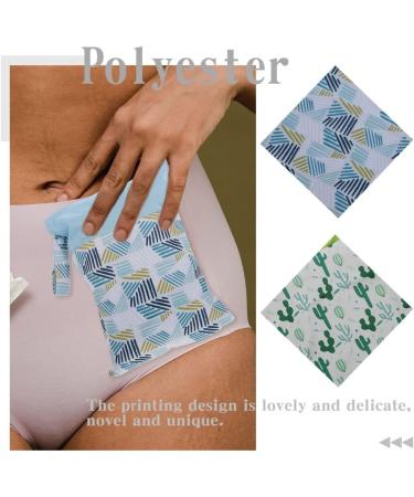 Heallily Travel Sanitary Napkin Organizer - 2-Piece Portable Storage Bag for Menstrual Pads - Ideal for Women & Girls - Buy Online on GoSupps.com