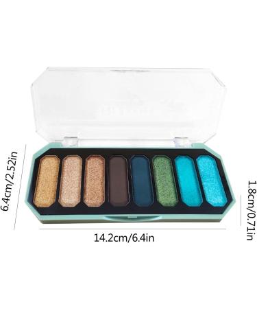 Smokey Eye Eyeshadow Palette - 8-Color Natural Nude Smokey Warm Eye Shadow Palette Makeup Matte Eyeshadow Pallet Cosmetics Kit 02 - Buy Online on GoSupps.com