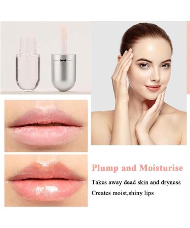 HASAIKA Lip Plumping Gloss Lip Plumpers Lip Gloss with Plumping Effect to Moisturize Repair Heal and Prevent Dry Chapped Lips - Buy Online on GoSupps.com