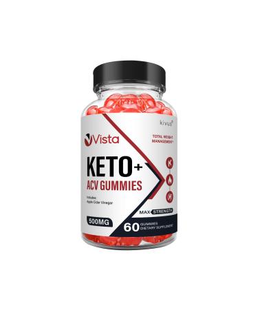 kivus Vista Keto Gummies - Vista Ketogenic ACV Gummies (Single 60 Gummies)