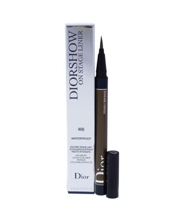 Christian Dior Diorshow On Stage Liquid Eyeliner 466 Pearly Bronze for Women 0.01 Ounce 466 Pearly Bronze 0.01 Ounce