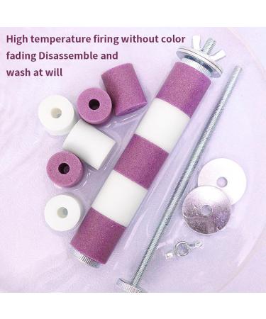 Parrot Perch 15CM Pink&White Color Bird Perch Stand Birdcage Scrub Stand Bar for Bird Parrot Budgies Parakeet Cockatiels Conure Lovebird Cage Paw Grinding Toy pink 15cm - Buy Online on GoSupps.com