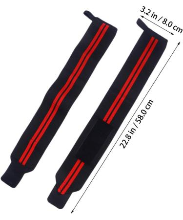 Premium Wrist Wraps - 2pcs Weight Lifting Straps | Supportive Fitness Gym Hand Wrists Stabilizer - Buy Online on GoSupps.com