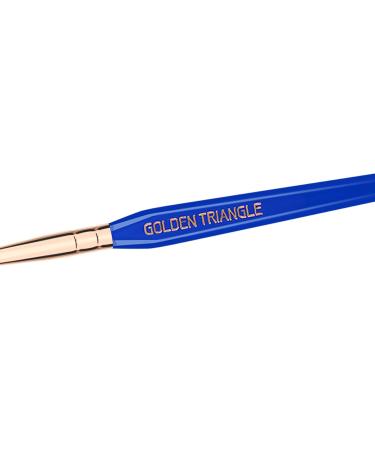 Bdellium Tools Professional Makeup Brush - Golden Triangle 763 Angled Brow - Vegan Soft Synthetic Fibers for Defining Eyebrows (Blue 1pc) - International Shipping Available - Buy Online on GoSupps.com