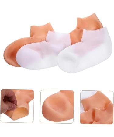 FOMIYES 2 Pairs Exfoliating Moisturizing Socks Sebs Women's Spa Nursing Cover - Buy Online on GoSupps.com