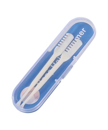 Nose Trimmer Manual Nose Hair Trimmer Nose Hair Cleaning Cutter 360 Rotary Nose Hair Trimmer Nose Ear Care with Double Tip Nose Shaver for Dormitory Daily Use Camping