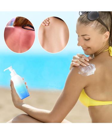 SPF50 Sunscreen SPF50+ Body Sunscreen Gel 140mlFace Sun Protection Lotion NonGreasy Body Moisturizer For Holiday Sports Commuting Daily Outdoor Sports - Buy Online on GoSupps.com