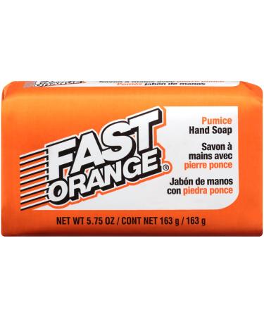 Permatex 25575 Fast Orange Pumice Bar Hand Soap  5.75 oz. Bar 5.75 Ounce Bar