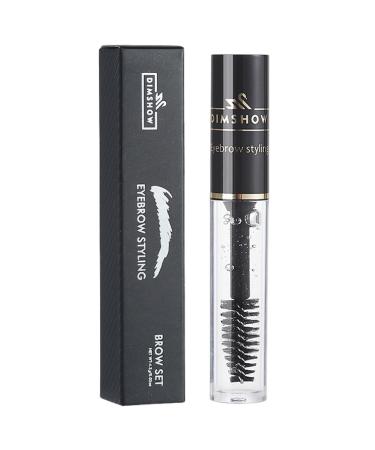 Clear Brow Gel | Waterproof Long Lasting Styling Brow Gel Natural Brow Definer Gel Clear Eyebrow Eyebrow Makeup Styling Gel - Make Eyebrows Layered - for Women Men Pack of 2