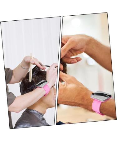 COHEALI 4pcs Magnetic Bracelet Watch Straps - Pink Silicone Clamp Frame 24x5.5x1cm | International Shipping Available - Buy Online on GoSupps.com