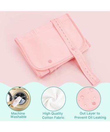 Organic Castor Oil Pack Wrap for Waist & Thyroid - Reusable Kit with Bio-Rigid Oil 30ml (2 Pack) | Premium Cotton Flannel - Buy Online on GoSupps.com