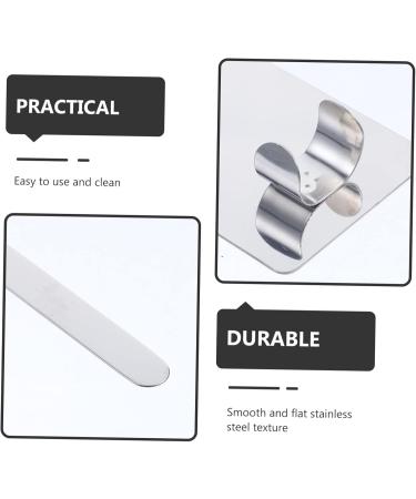 Lurrose 2 Sets Palette Stick Scraper - Essential Makeup Tool for Oil Eye Shadow & Foundation | Stainless Steel Makeup Artist Must-Haves - Buy Online on GoSupps.com