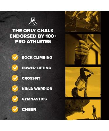 Friction Labs Unicorn Dust 5 oz Fine Texture Chalk - Premium Grip for Rock Climbing, Weight Lifting, Gymnastics, Tennis & More - Endorsed by 100+ Pro Athletes - Buy Online on GoSupps.com