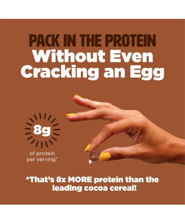 Three Wishes Cocoa Protein Breakfast Cereal 6-Pack - High Protein, Low Sugar, Vegan, Kosher, Grain-Free, Dairy-Free, Non-GMO - 8.6 Ounce (Pack of 6) - Buy Online on GoSupps.com