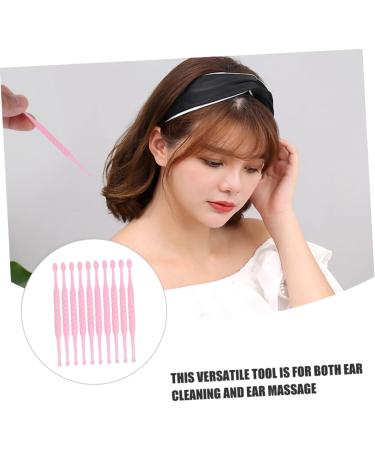 Healvian 10pcs Ear Wax Tool Reusable Plastic Ear Cleaner Compact and Stylish Design and Easy to Clean - Buy Online on GoSupps.com