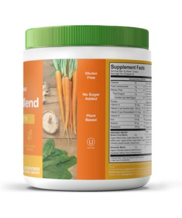 Amazing Grass Greens Blend Antioxidant: Super Greens Powder Smoothie Mix with Organic Spirulina & Greens Blend Superfood for Immune Support: Super Greens Powder Smoothie Mix with Vitamin C - Buy Online on GoSupps.com