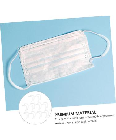 Clispeed 30 Pair Anti-Snag Ear Protection Hooks | Comfortable Headgear & Mask Accessories - Buy Online on GoSupps.com