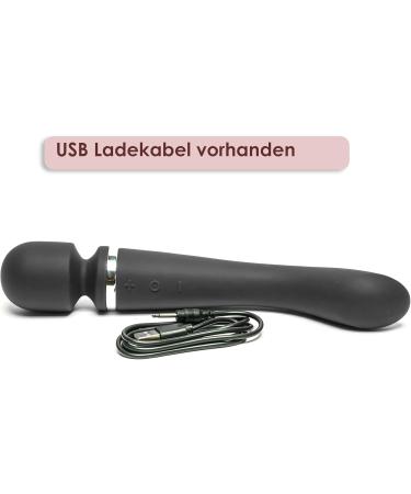 Latenight Silicone Massage Tab Bent - USB Rechargeable Quiet Vibrator for Couples & Women - Multiple Vibration Settings - Perfect Gift in Black - Buy Online on GoSupps.com