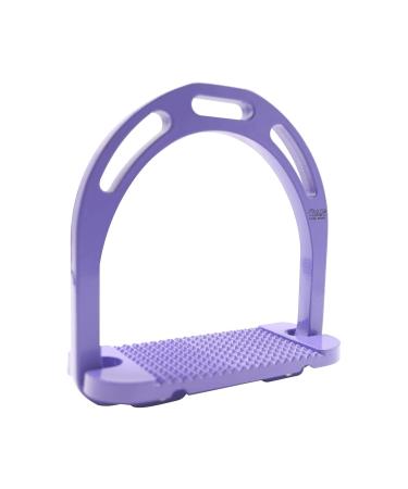 AK Aluminum Stirrups - 4.75 Inch Purple Coated Colors for Equestrian Use | International Shipping Available - Buy Online on GoSupps.com