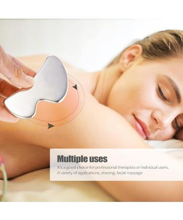 Buy Healifty Stainless Steel Scraping Board - Guasha Massage Tool for Facial Skincare | Best Skin Care Tools - Buy Online on GoSupps.com