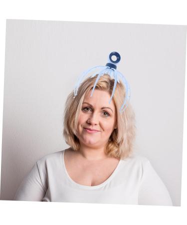 SESESFOUFU CAMM Head Massage Device - Stress Relief & Circulation Booster | Salon Quality Meridian Puller Tool - Blue 21x15x15cm - Buy Online on GoSupps.com