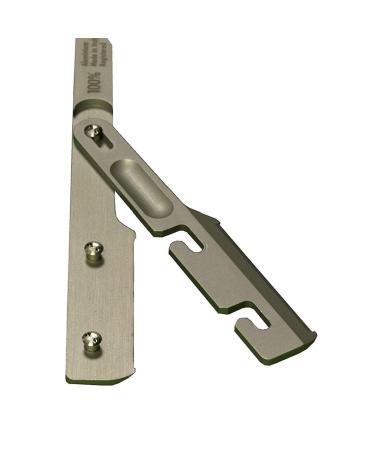 FOCUS SLIM AL R28-2 Razor - Bart Hand Free Half-Mask Lametta Aluminum Body Instant Opening - Easy Carry (Gold) | International Shipping - Buy Online on GoSupps.com