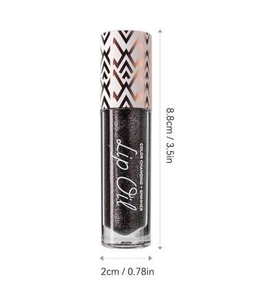 Miss Lady Diamond Black Glitter Lip Gloss | Sparkling Liquid Lipstick for Women - Shop Now - Buy Online on GoSupps.com