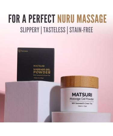 EROTICGEL Matsuri Massage Gel Powder - Seaweed & Green Tea - 1.05 gal - Buy Online on GoSupps.com