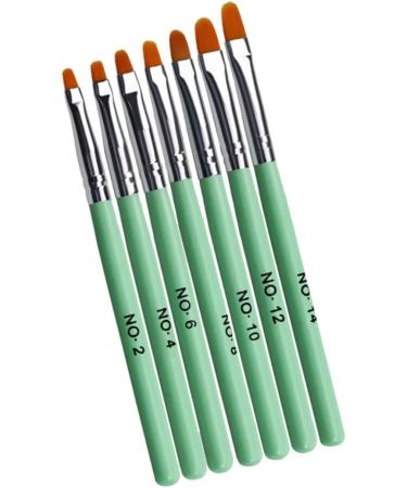 Healeved 1 Set Nail Decoration Wood Nail Art Tools Colored Painting Brush Nails Pinceles Para U as Acrilicas Nail Dip Kits Gel Nail Applicator Nail Dotting Pen Acrylic Nail Brush Bamboo - Buy Online on GoSupps.com