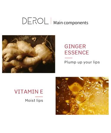 Wutian Lip Plumper Set - Natural Lip Enhancer for Fuller Lips - Hydrating Serum to Reduce Fine Lines - Rose Lip Care Duo - Buy Online on GoSupps.com