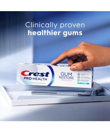 Crest Pro-Health Advanced Gum Restore Deep Clean Toothpaste 4.8 oz Pack of 3 -Anticavity Antibacterial Flouride Toothpaste Clinically Proven Gum and Enamel Protection - Buy Online on GoSupps.com