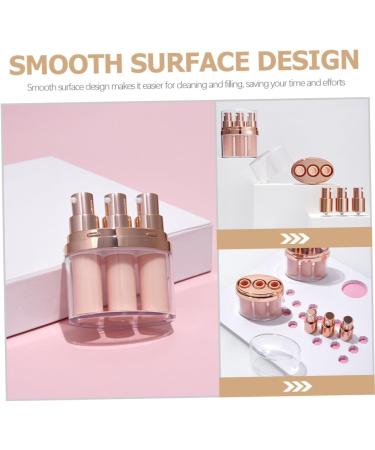 Lotion Bottle Multi-use Empty Bottle Cosmetics Container Essential Airless Pump Bottle Foam Bottle Cream Bottle Bubble Soap Eyelash Cleaner Abs Travel Skin Care Products Liquid - Buy Online on GoSupps.com