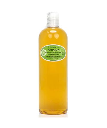 Dr Adorable - 16 oz - Karanja Oil - Unrefined 100% Pure Natural Organic Cold Pressed