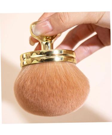 VINTORKY Fluffy and Soft Makeup Brush Travel Powder Brush Makeup Powder Brush Travel Makeup Brush Setting Powder Brush for Loose Powder Brush for Powder Foundation Blush Brush Makeup Tools 8.50X7.00X7.00CM Golden - Buy Online on GoSupps.com
