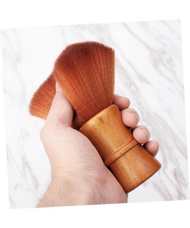 FRCOLOR 1pc facial cleaner record Bamboo anti-static face cleaner makeup brush dust brush detergent duster cleansing brush record cleaning brush Wooden Vinyl Records neck - Buy Online on GoSupps.com