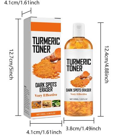  G n rique Turmeric Toner Facial Toner Anti-Blemish Face Serum Natural Turmeric Essence Toning Lotion - Moisturizing Soothing and Brightening - Buy Online on GoSupps.com