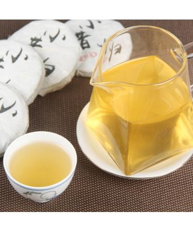 HQZM Yunnan Small Cakes Of Xigui Ancient Tree Puer Raw Tea Pure Flavor 50g * 10pcs Unique Tea Charm - Buy Online on GoSupps.com