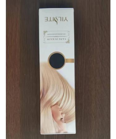 Yilite Tape Extensions Real Hair - 55cm Medium Brown 20 Pieces 50g - Invisible Silky Straight Skin Weft Tape-in Hair Extensions - Buy Online on GoSupps.com