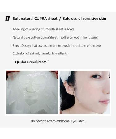 CQMONG Diamond Ampoule Sheet Mask (Pack of 10) - Korean Collagen Face Facial Mask for Elastic Skin Vitality & Moisture - Buy Online on GoSupps.com