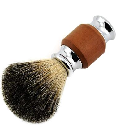 Beifenl Beard Brush - Pure Hair Men's Shaving Brush with Wooden Handle | High-Quality Grooming Tool - Buy Online on GoSupps.com