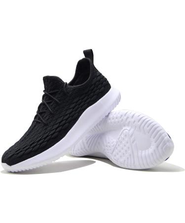 Men's Lightweight Running Shoes - CAMVAVSR Fashion Sneakers for Walking (Size 10, Black) - Buy Online on GoSupps.com