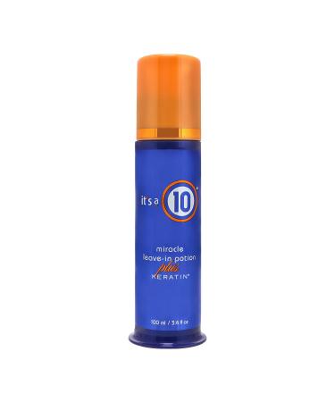 It's a 10 Haircare Miracle Leave-In Potion Plus Keratin, 3.4 fl. oz. 3.4 Fl Oz (Pack of 1)