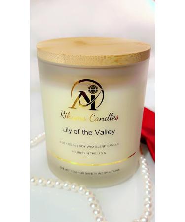 Rihams Lily Scented Candle - Luxurious Fragrance for Home | International Shipping Available - Buy Online on GoSupps.com