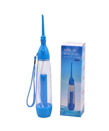 Practical Portable Water Flosser Jet Cleaning Tooth Mouth Denture Cleaner Dental Hygiene Floss Dental Manual Oral Irrigator Manual flosser
