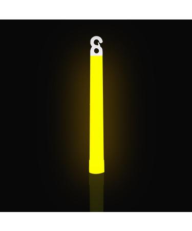 Industrial Grade Yellow Glow Sticks - 12 Hour Illumination Emergency Safety Lights 12 Pack - Buy Online on GoSupps.com