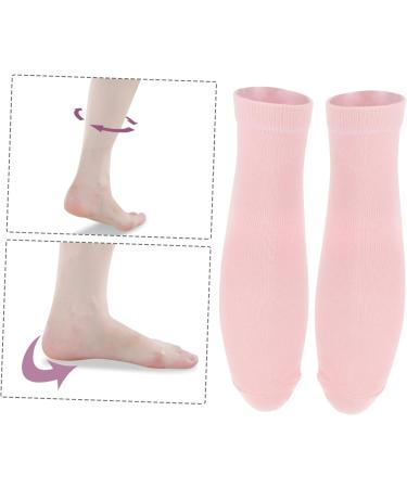 2 Pairs Womens Socks moisturizing Socks for Foot Care moisturizing Socks for Adult moisturizing Socks for Dry Cracked feet Lovers Gel Middle Tube Ripstop Socks - Buy Online on GoSupps.com
