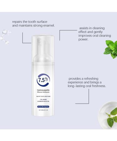 Foaming Toothpaste - Gentle Teeth Cleaning Portable Long-Lasting Fresh Breath Easy Daily Oral Care(1PCS) 1 Fl Oz (Pack of 1) - Buy Online on GoSupps.com